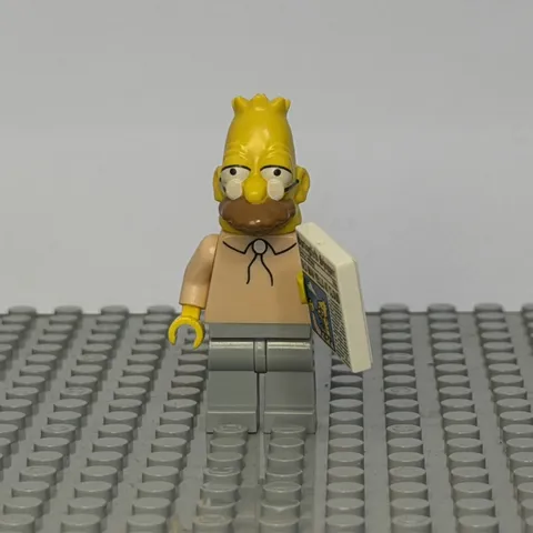 LEGO Simpsons Series 1 GRAMPA SIMPSON Minifigure 71005 Genuine Complete