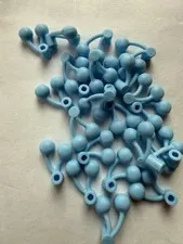 LEGO -NEW-22667-BRIGHT LIGHT BLUE-CHERRY PAIR -15 PIECES
