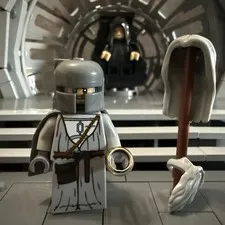 Brickluv Jandern the Gray Mini figure & Fabric Cape