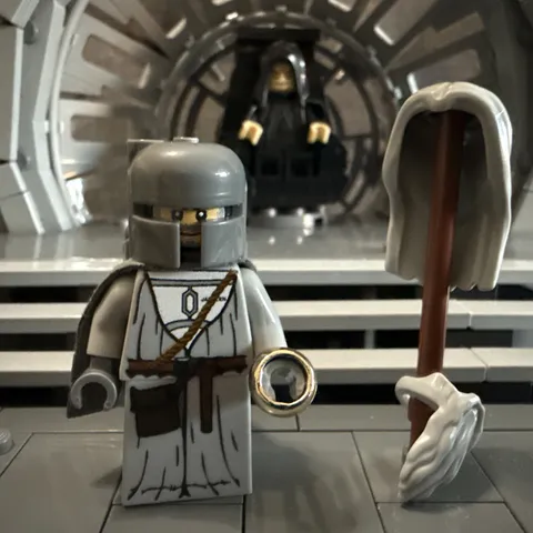 Brickluv Jandern the Gray Mini figure & Fabric Cape