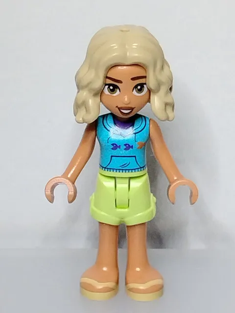 LEGO Friends Minifigure Nova Teen Girl 42635   Dog Grooming Car Toy Figure