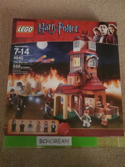 Lego 4840 Harry Potter The Burrow New Sealed Retired