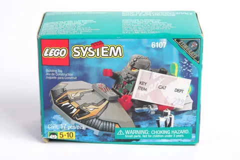 LEGO Stingrays 6107 Recon Ray NEW SEALED Aquazone Underwater Chrome Crystal NIB