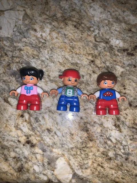Lot Of 3 Lego Duplo Figures