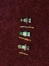 Lego Ninjago Lloyd Minifigure 3 pack collectible with weapons