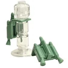 2x LEGO Minifigure Jet Pack with Nozzles Sand Green Minifig Accessory