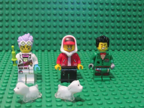 LEGO Hidden Side 70418 Jack David’s J.b. Watt Douglas Elton Ghost dog Minifigs G