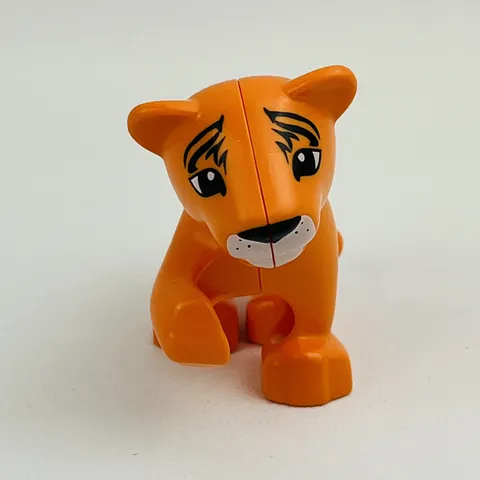 LEGO Duplo 10906 Tropical Island Tiger Cub Replacement Figure Only