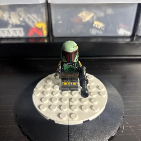 LEGO Star Wars Boba Fett Minifigure 75312 75326 Book of Boba Fett Painted Beskar