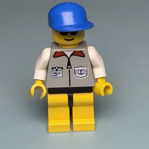LEGO Classic Town Minifig #6518 - Coast Guard 1 Male - res001 - F1