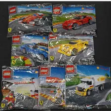 2014 LEGO Shell V-Power Ferrari Full Set 40190 to 40196 Brand New Sealed