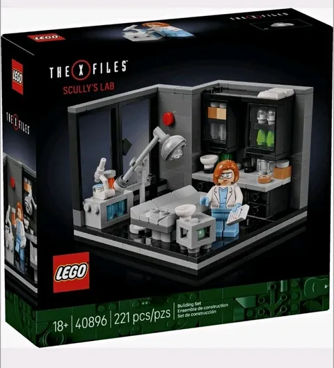 LEGO The X-Files Scully's Lab 40896 221pc Complete Set 18+ Box