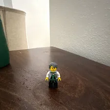 LEGO Sensei Garmadon Minifigure Gray Hair with White Jacket and Black Legs