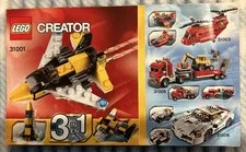 Lego Creator Instruction Manual #31015 Train Excellent Condition