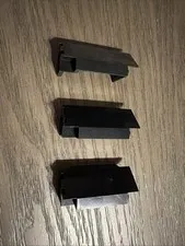X3 LEGO Black Panel, Castle Corner Wall 3x3x6 2345 6086 6085 6071 6054 6077 6075
