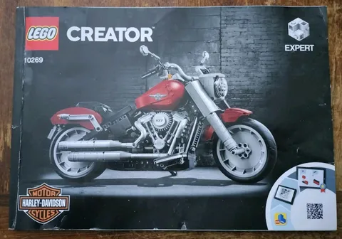 LEGO ⭐INSTRUCTIONS ONLY⭐ Creator HARLEY DAVIDSON FAT BOY MOTORCYCLE # 10269