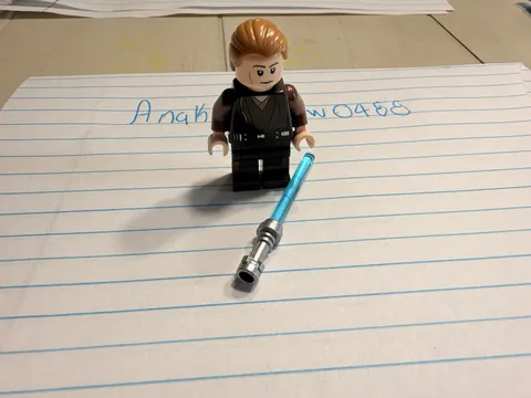 LEGO Star Wars Anakin Skywalker Minifigure Padawan Combed Hair Sw0488 75087