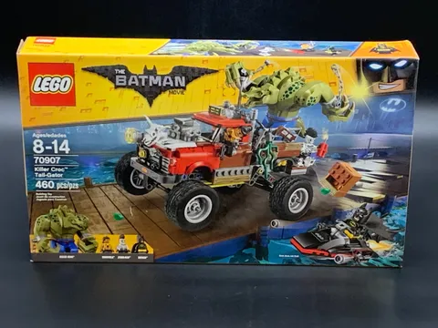 LEGO The Lego Batman Movie Killer Croc Tail-Gator 70907 New Sealed