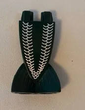 LEGO Minifigure Mermaid Tail Merman Dark Green Straight Silver Scales 53494pb02