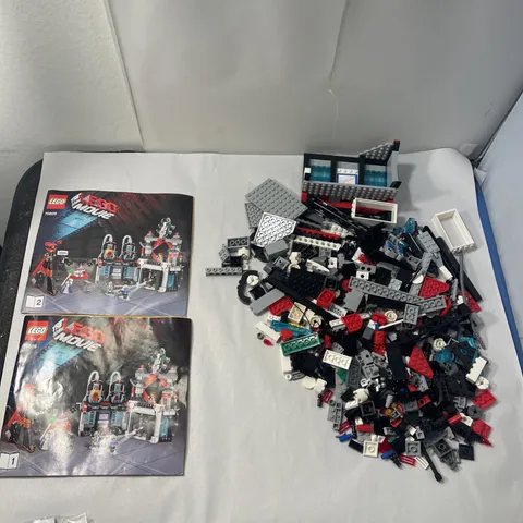 LEGO Movie Lord Business' Evil Lair 70809 As-Is Parts No Mini-Figs