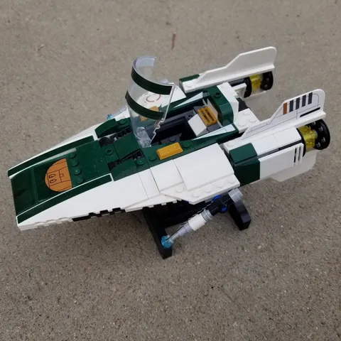 LEGO Star Wars: Resistance A-Wing Starfighter 75248 INCOMPLETE
