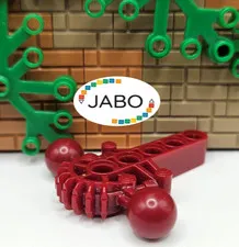 ( S17 / 5 / 19 ) LEGO Bionicle 47306 Hips / Lower Torso Dark Red