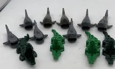 LEGO Animal Lot 12 Sharks Crocodiles Alligators Gray Green Wildlife