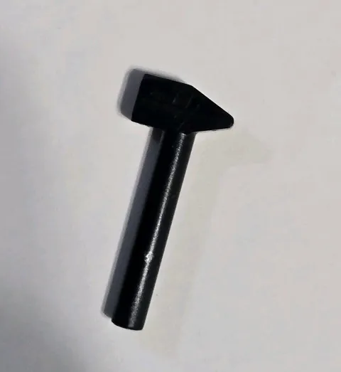 Lego Part 4522 Minifigure, Utensil Tool Mallet / Hammer 1 Vintage Black