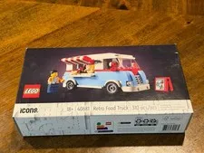 LEGO  Icons Retro Food Truck 40681 Exclusive GWP New Factory Sealed Box