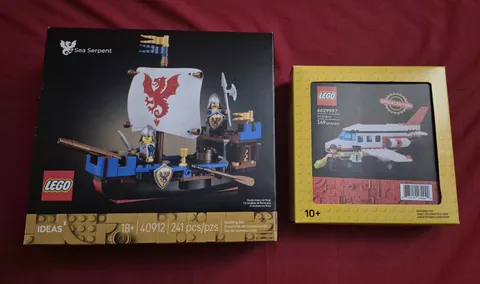 Lego Ideas Sea Serpent 40912 GWP & Lego Airplane 6629997 GWP Bundle 2026