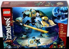 NEW SEALED! LEGO 71750 NINJAGO LLOYD'S HYDRO MECH / SEABOUND / NINJA