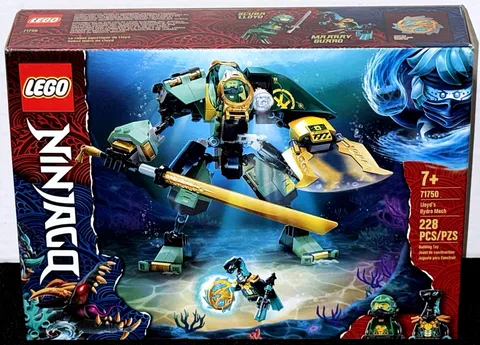 NEW SEALED! LEGO 71750 NINJAGO LLOYD'S HYDRO MECH / SEABOUND / NINJA