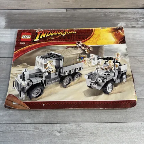 LEGO Indiana Jones: Race for the Stolen Treasure (7622) INSTRUCTION MANUAL ONLY