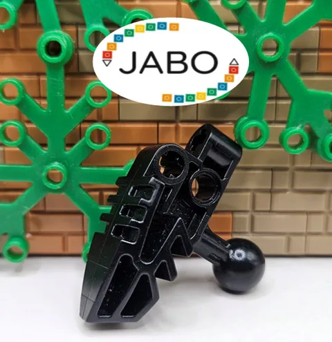 (S17 / 9 / 19) LEGO Bionicle 47332 Head Connector (Vahki) Black