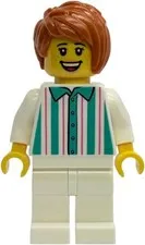 LEGO® Minifig idea241 - Gelato Shop Owner - Female
