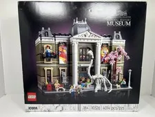 LEGO Icons Natural History Museum 10326 Complete Set, 4014 Pieces, 18+