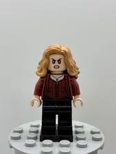 LEGO Scarlet Witch Minifigure sh1018 76323 Marvel Super Heroes