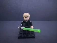 Luke Skywalker - Jedi Master, Dark Tan Smooth Hair Sw0653