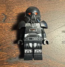 LEGO Star Wars Dark Trooper Minifigure w/ Helmet & Shoulder Armor, Plastic