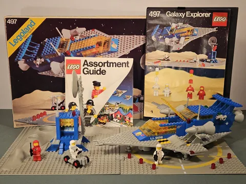 LEGO Classic Space #497 Galaxy Explorer Set - 100% Comp w/Instructions