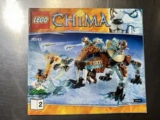 2014 LEGO Legends Of Chima 70143 Manual Booklet Only  Used Condition