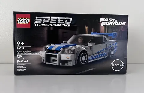 LEGO Speed Champions F&F 2 Fast 2 Furious Nissan Skyline GT-R (R34) 76917 New