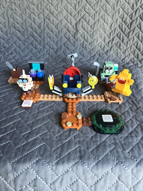 LEGO Mario Luigi's Mansion Lab and Poltergust Set 71397 COMPLETE • NO MANUAL/BOX