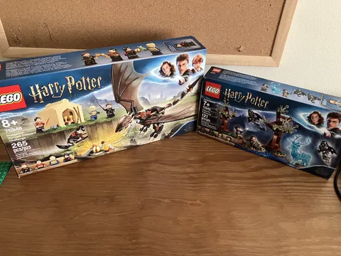 LEGO Harry Potter 75946 And 75945 Open Boxes Sealed Bags
