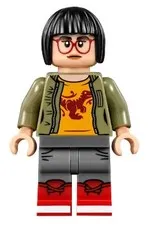 LEGO® Minifigure Jurassic World jw031 Zia Rodriguez Olive Green Jacket