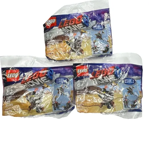 LEGO Movie 2: Mini Master-Building Set MetalBeard Polybag NEW 42 pc 6+ Lot of 3