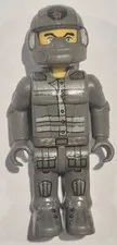 Vintage LEGO Jack Stone Juniors Mini Figure Res-Q Closed Faced Helmet Minifigure