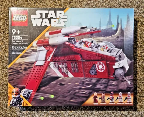 LEGO Star Wars: Coruscant Guard Gunship (75354) New In Box - Retired