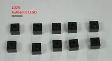 LEGO NEW 1x1x0.7 Black Brick (10x) 6388352 Brick 86996