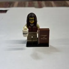 Lego Librarian Minifigure *Book Collectible Series 10 CMF Complete w/ Shhh Mug